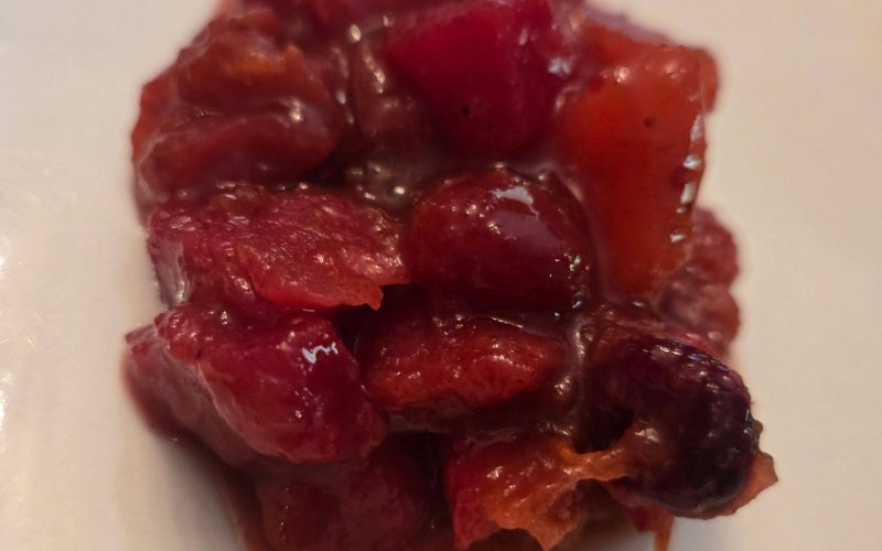 Cranberry Pineapple Compote